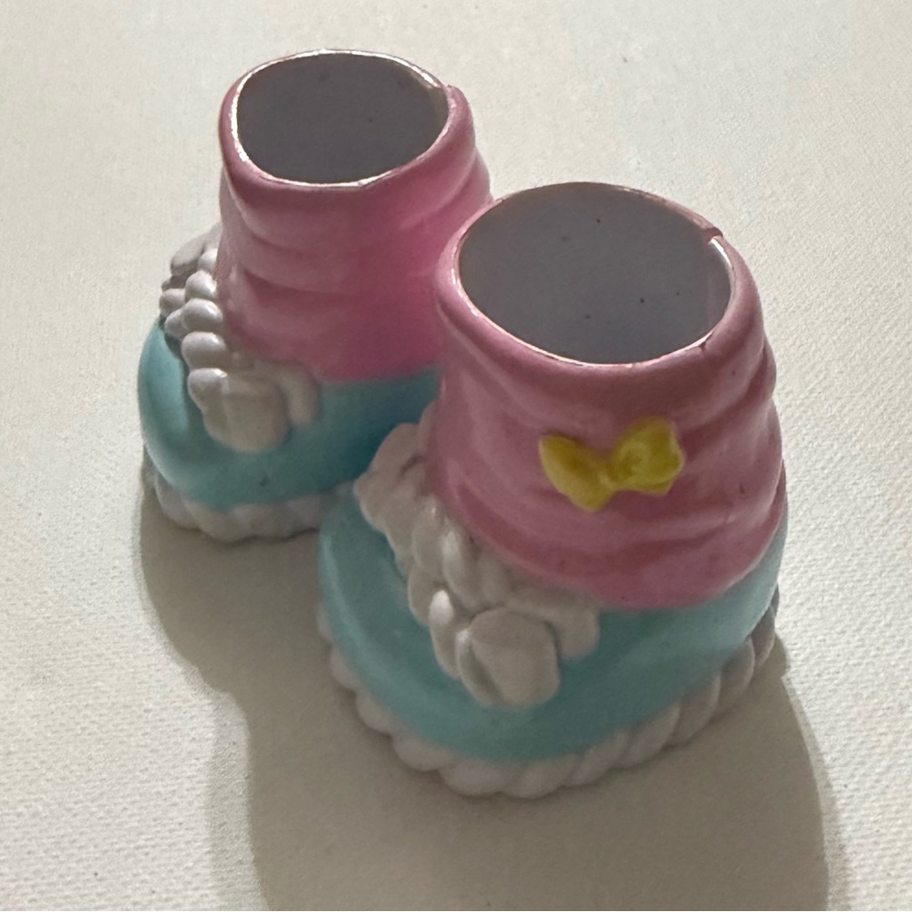 Moose Kindi Kids Marsha Mello 10" Doll Replacement Shoes Boots Only Pink Blue